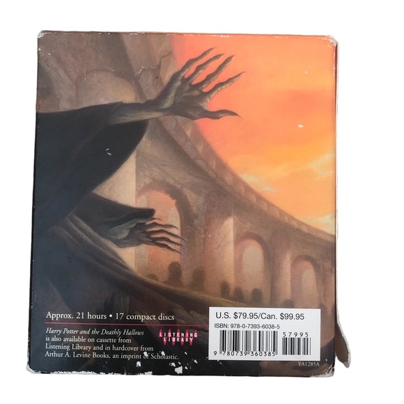 Harry Potter and The Deathly Hollow CD Set Performance by Jim Dale - Picture 5 of 13